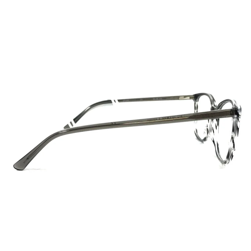 Adin Thomas Eyeglasses Frames AT-540 C3 Charcoal Gray Brown Horn 51-16-140